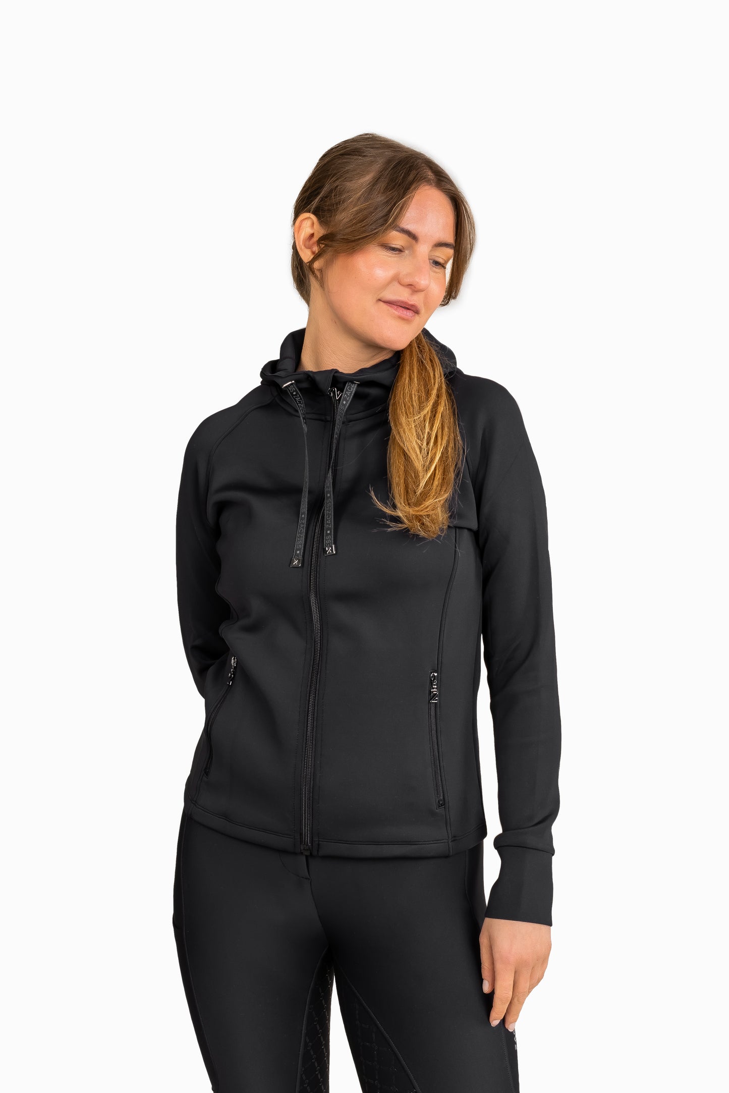 Brooklyn Black Hoodie