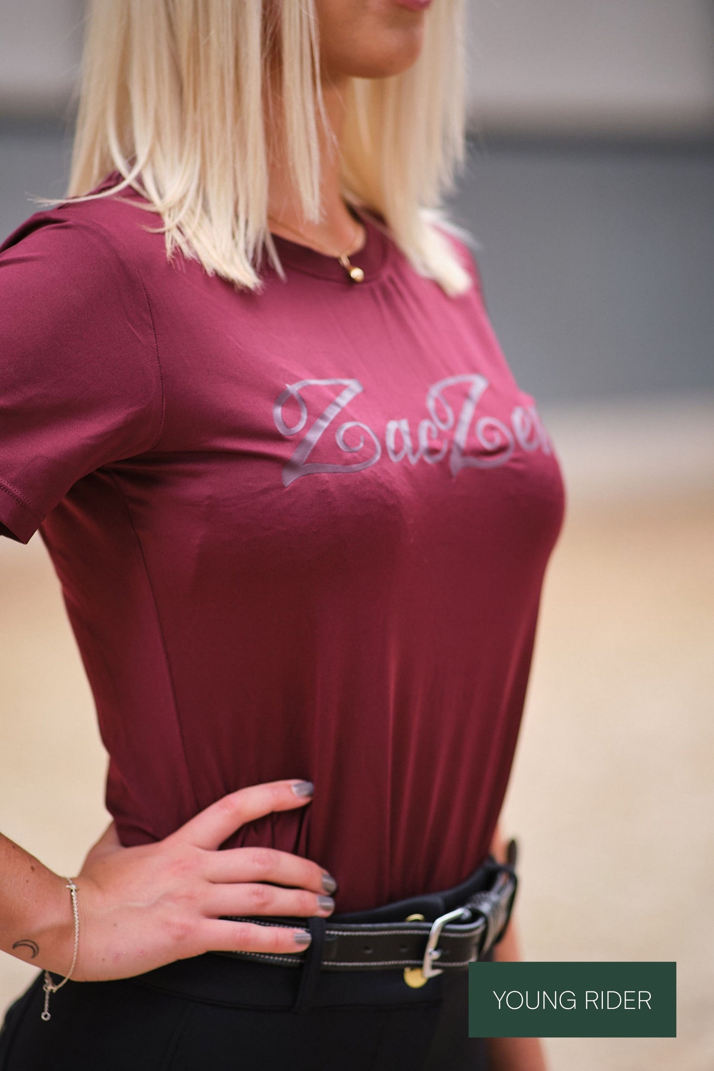 YR - Sofia Bordeaux T-shirt