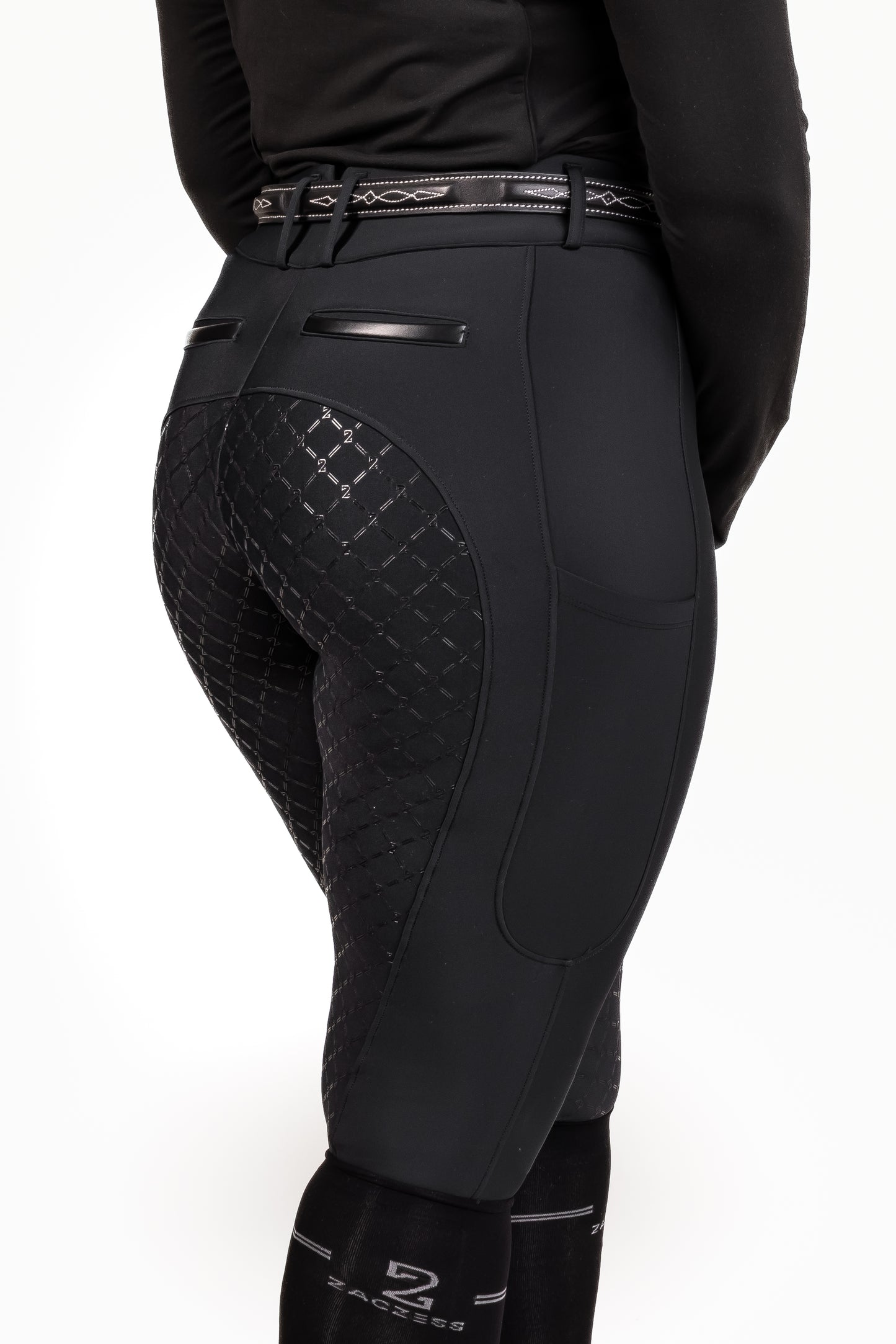 PLUS - Bombay Black Soft Breeches