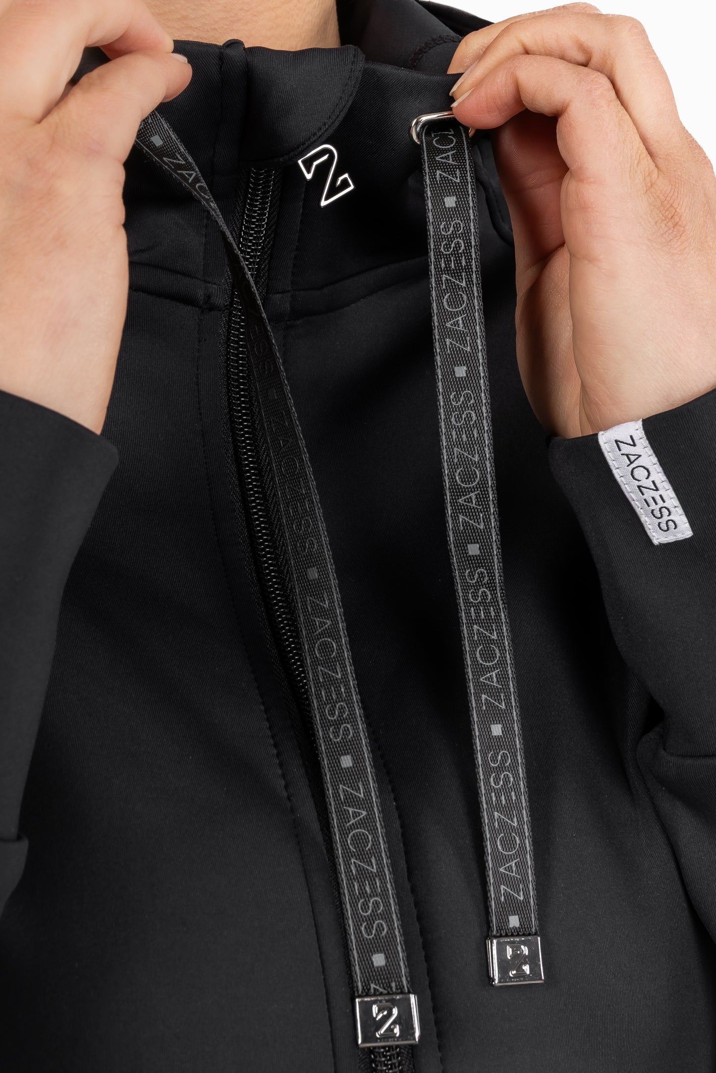 Brooklyn Black Hoodie