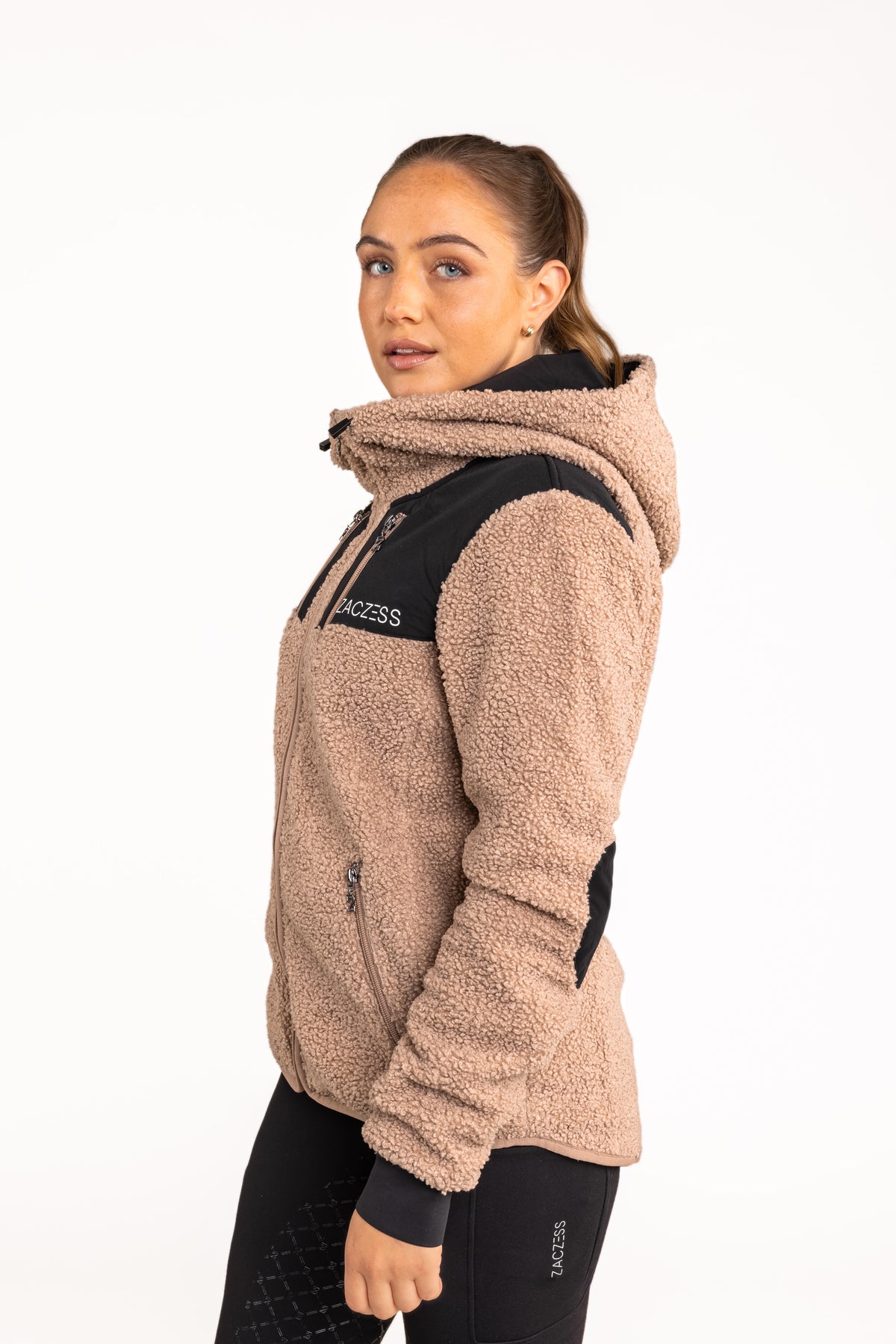 Devon Pile Jacket Beige