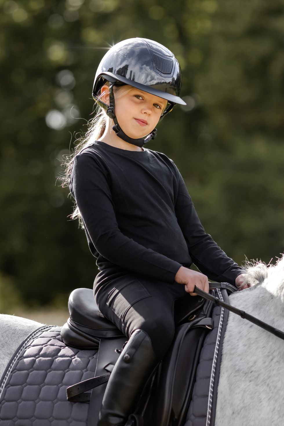 JUNIOR - Teddy Leggings Black