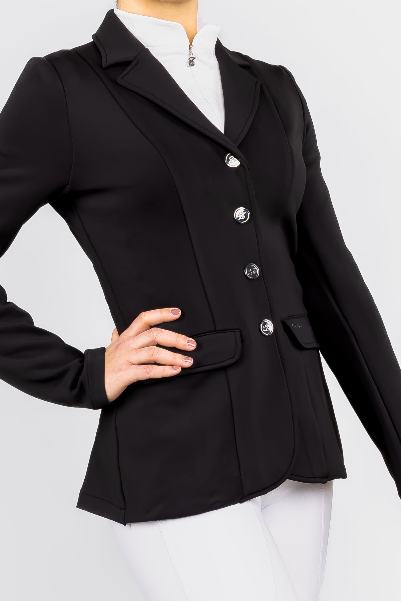 Wellington Schwarze Show-Jacke