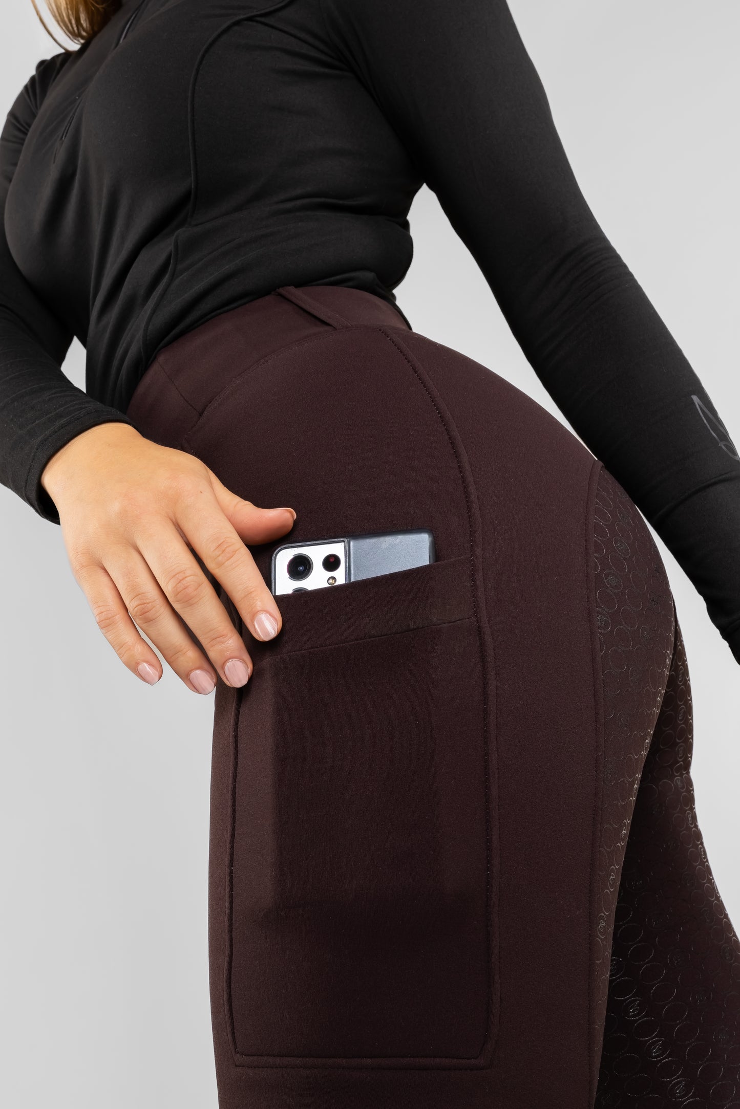 Teddy Winter Leggings Brown