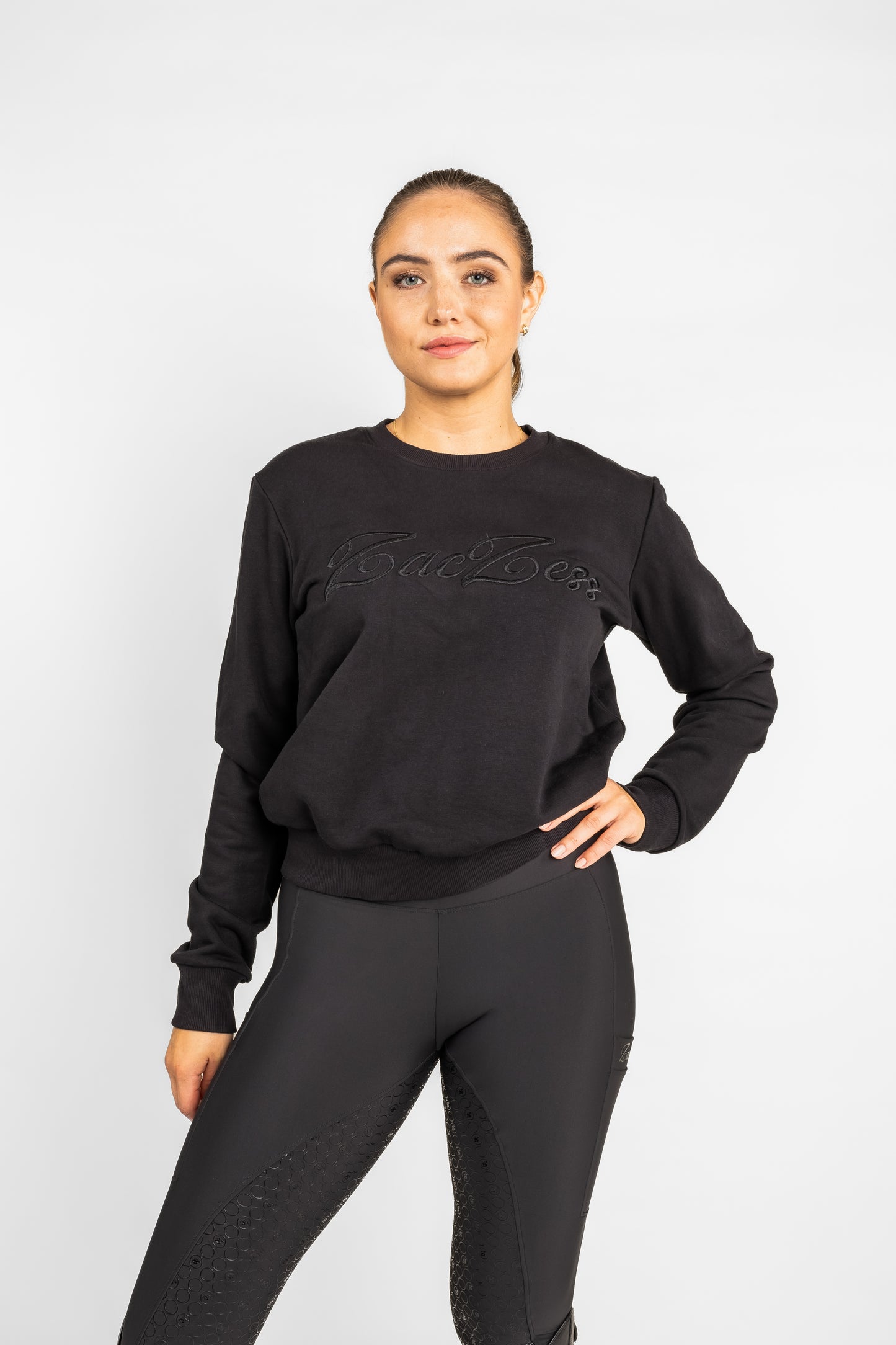YR - Schwarzes Sweatshirt