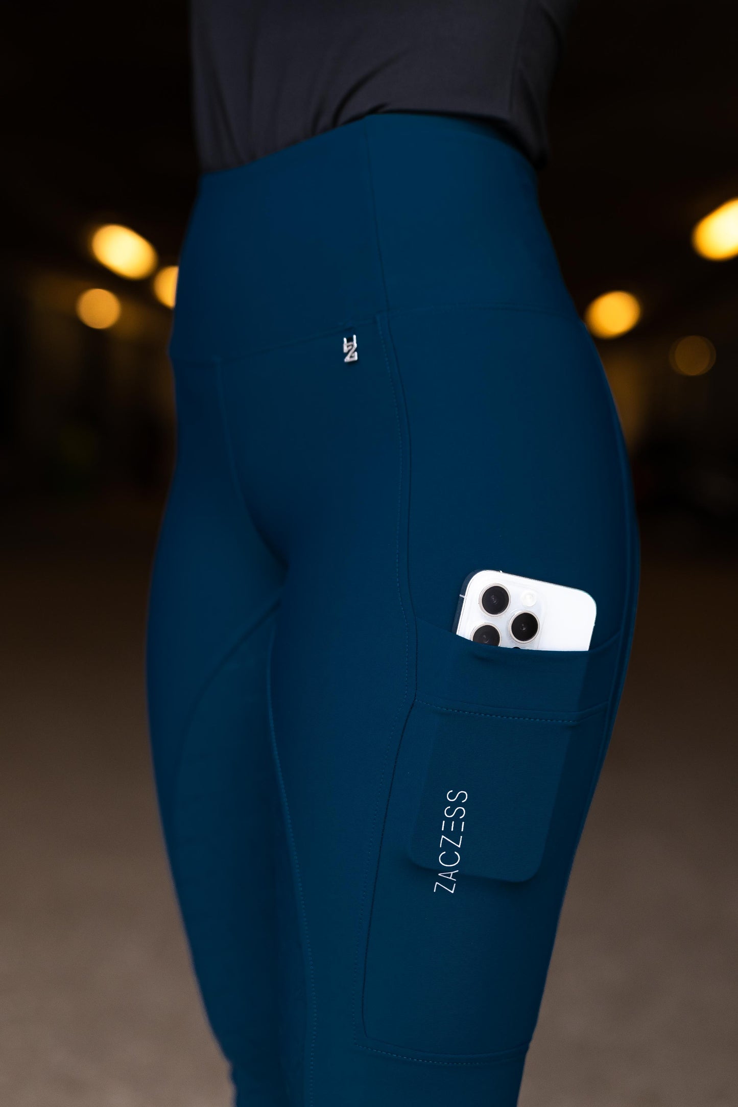 Ohio Petrol Blue Leggings