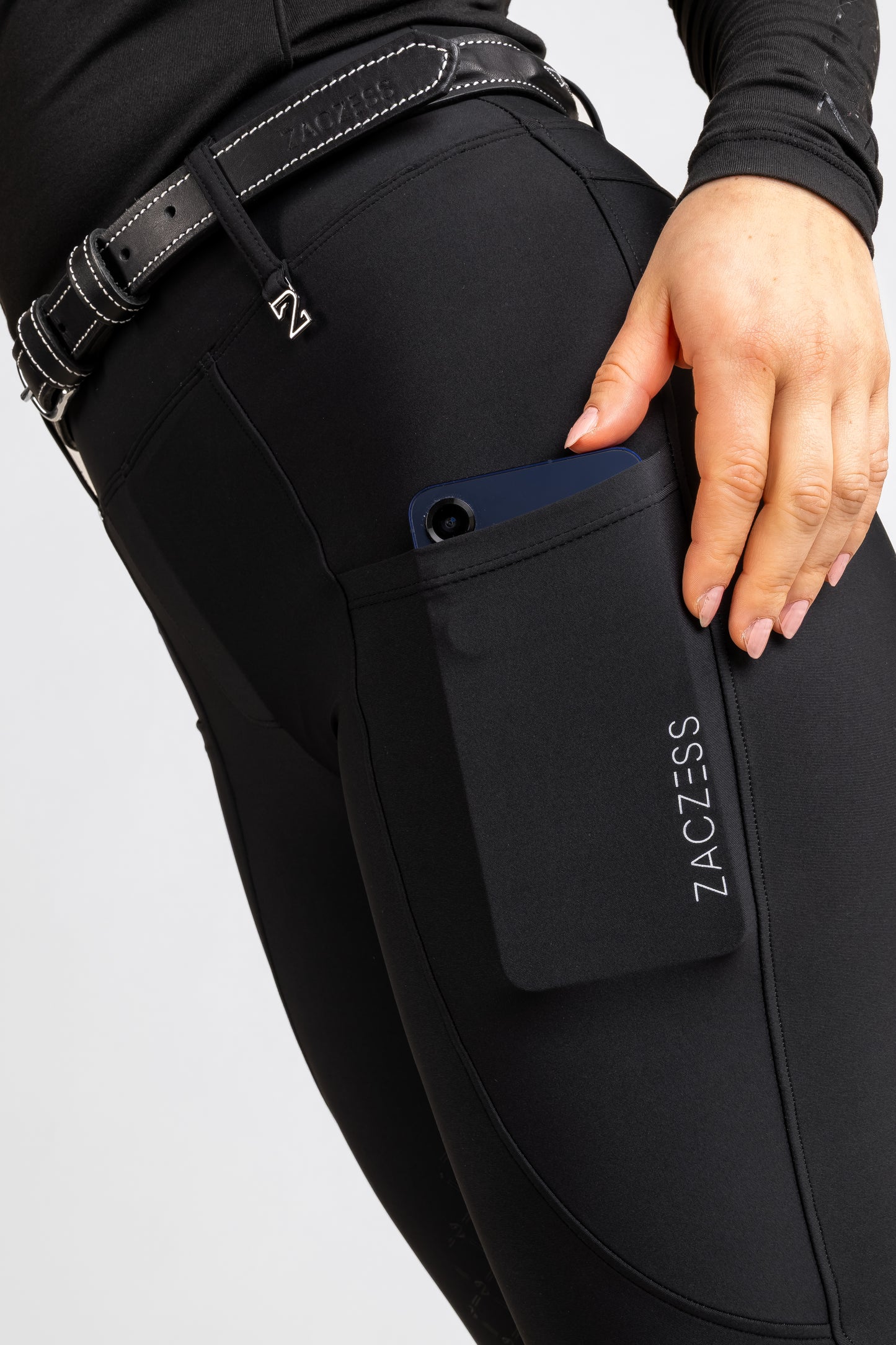 London Black Hybrid Leggings