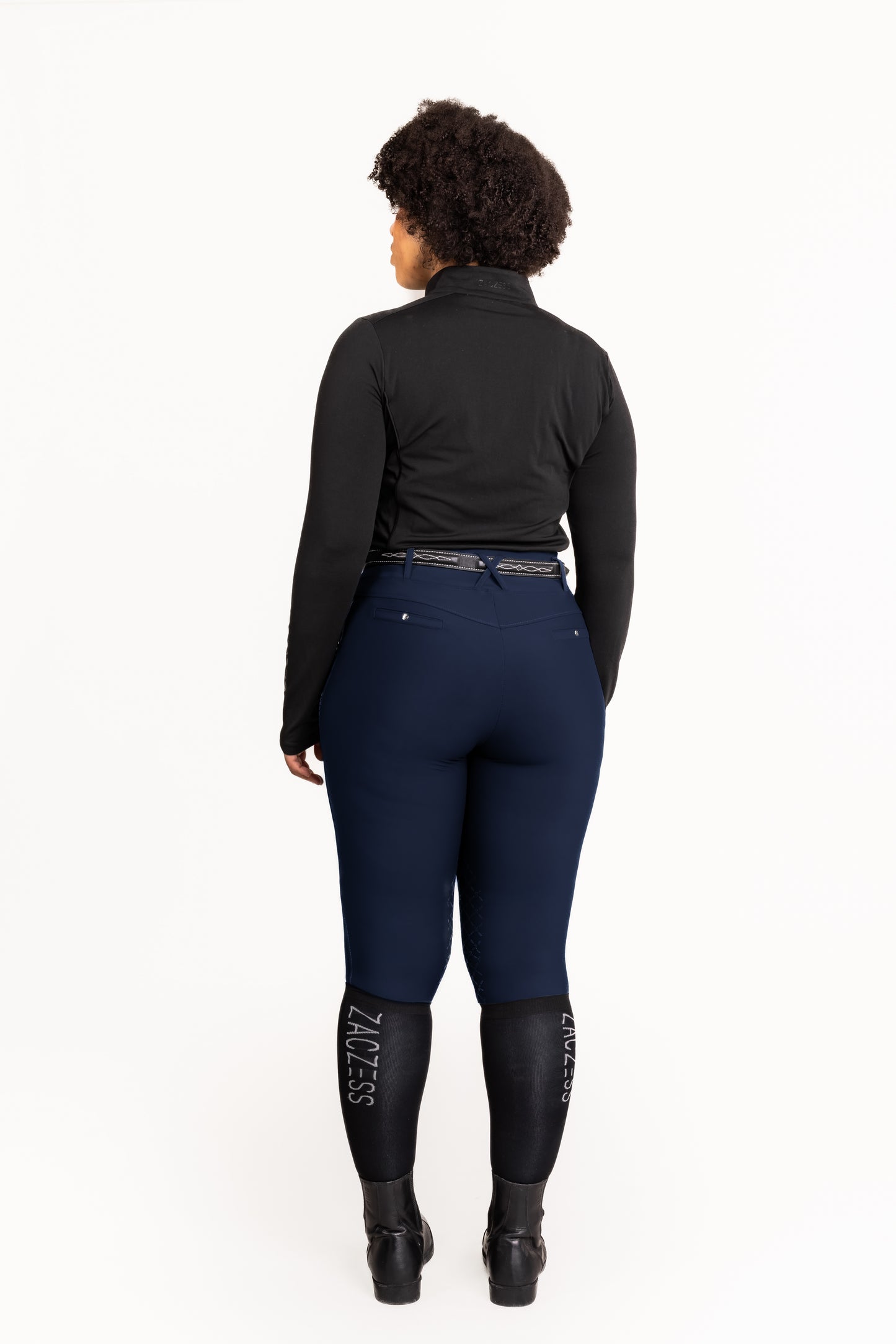 PLUS - London Navy Hybrid Leggings
