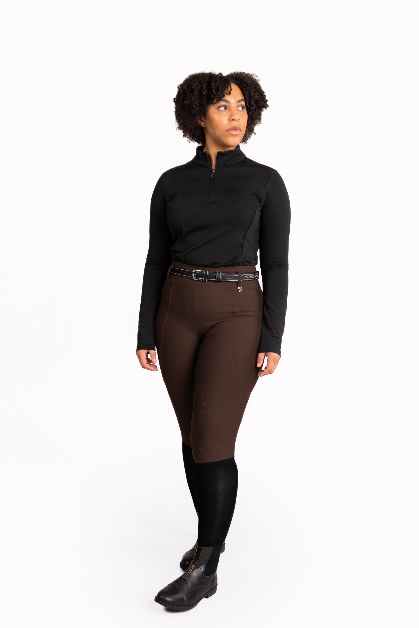 PLUS - London Nougat Hybrid Leggings