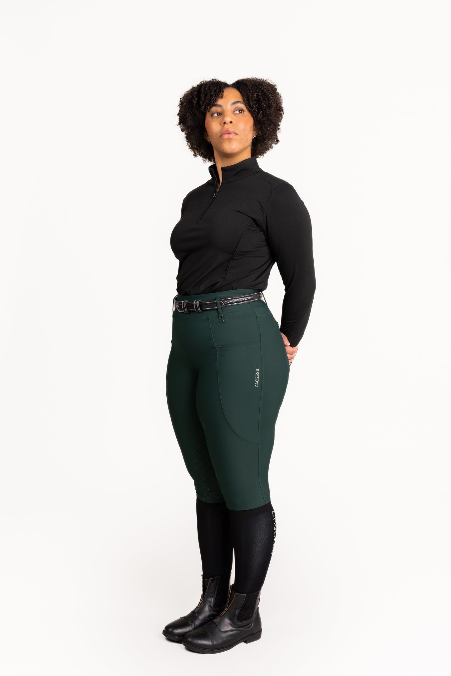 PLUS - London Pine Hybrid Leggings