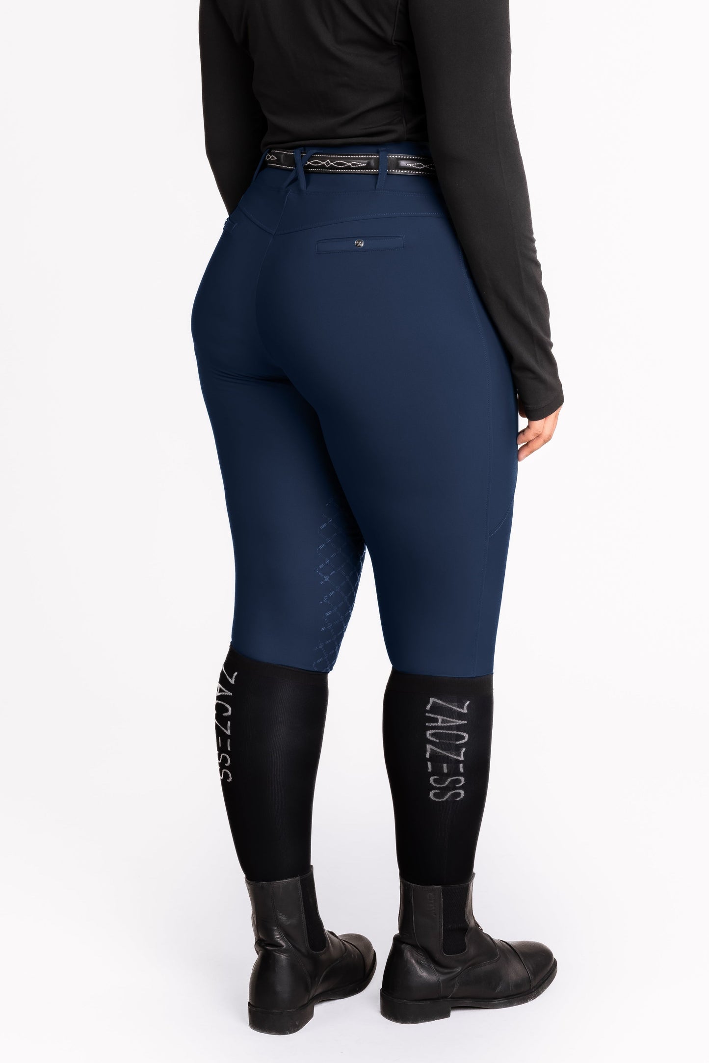 PLUS - London Navy Hybrid Leggings