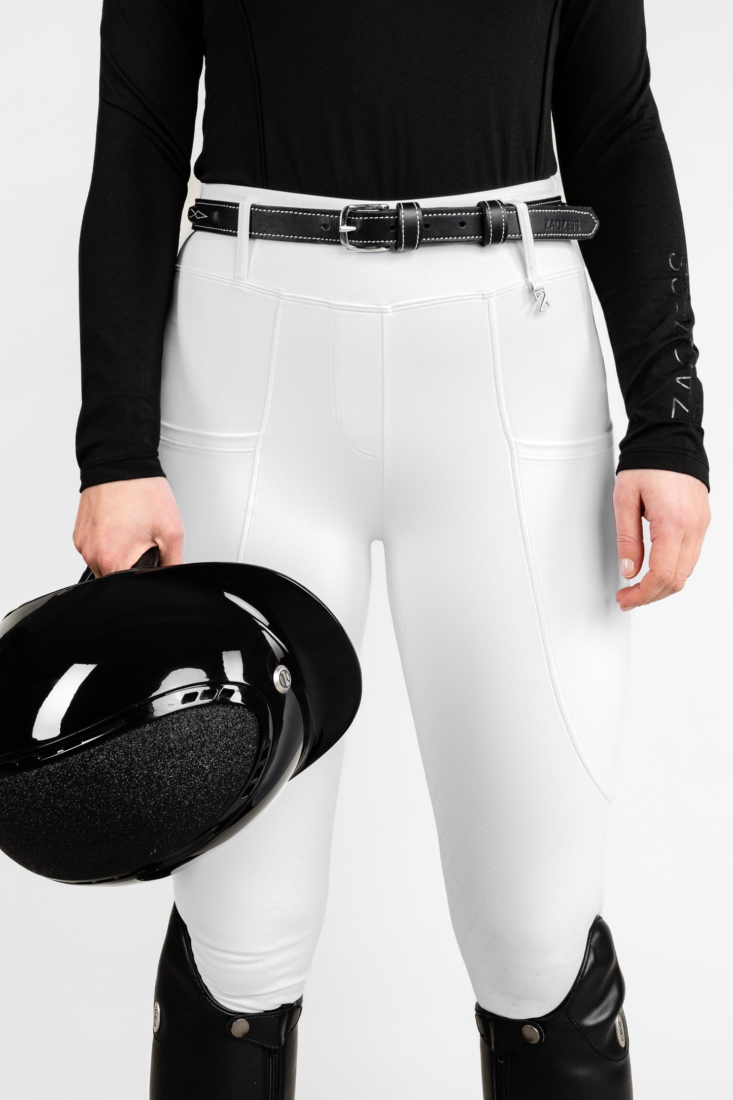 London White Hybrid Leggings