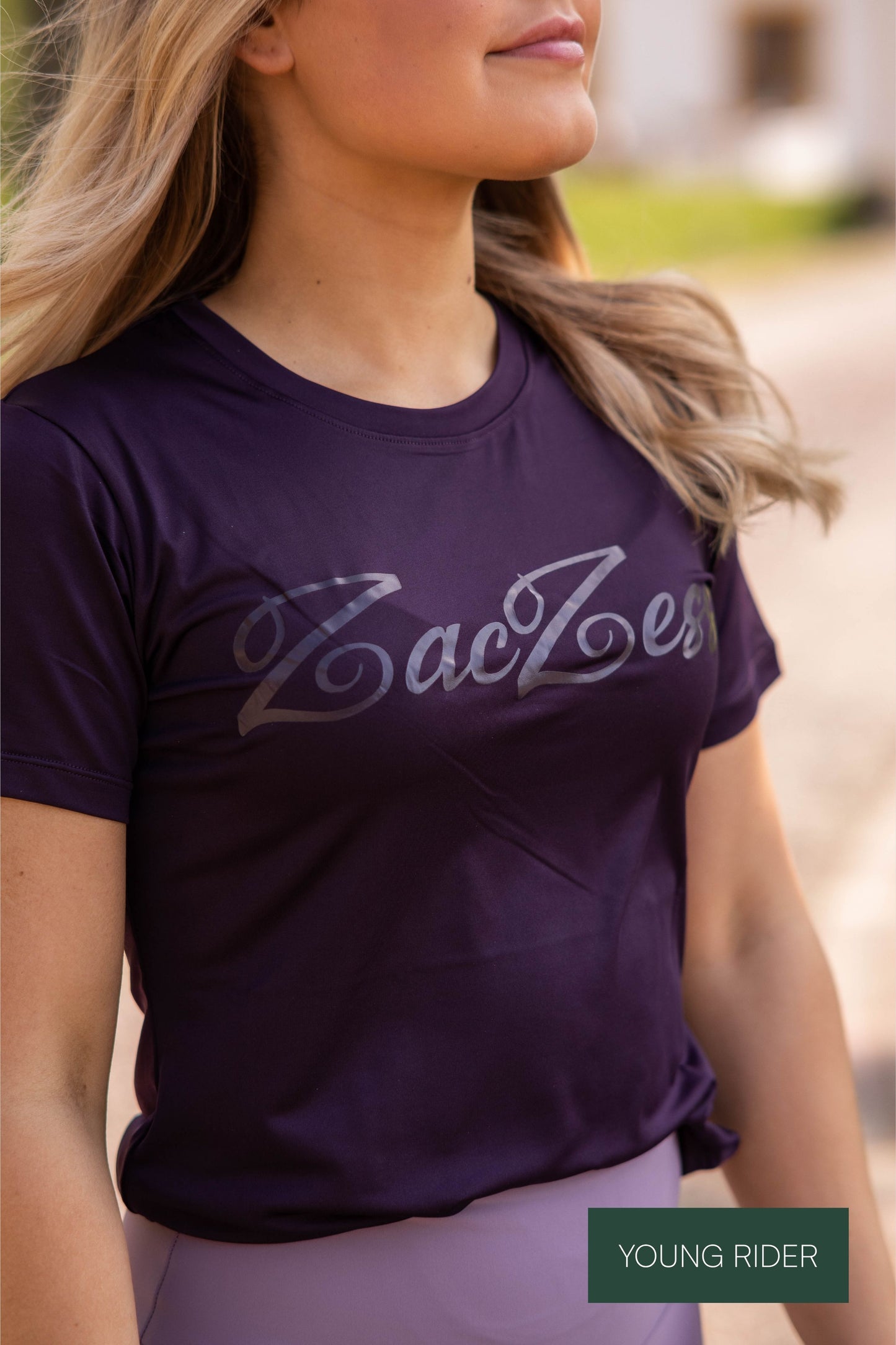YR - Sofia plum T-shirt