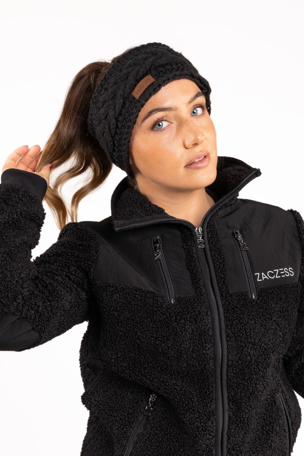 Fargo Headband Black