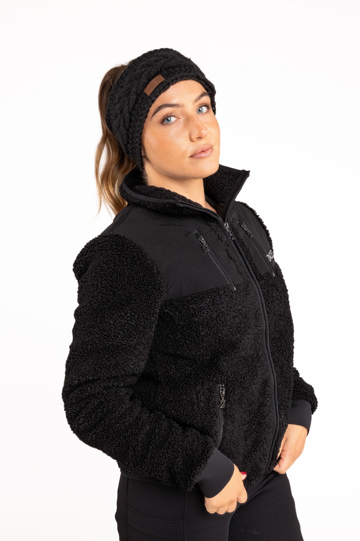 Fargo Headband Black