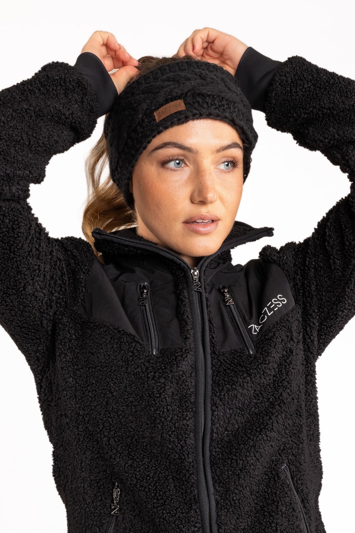 Fargo Headband Black