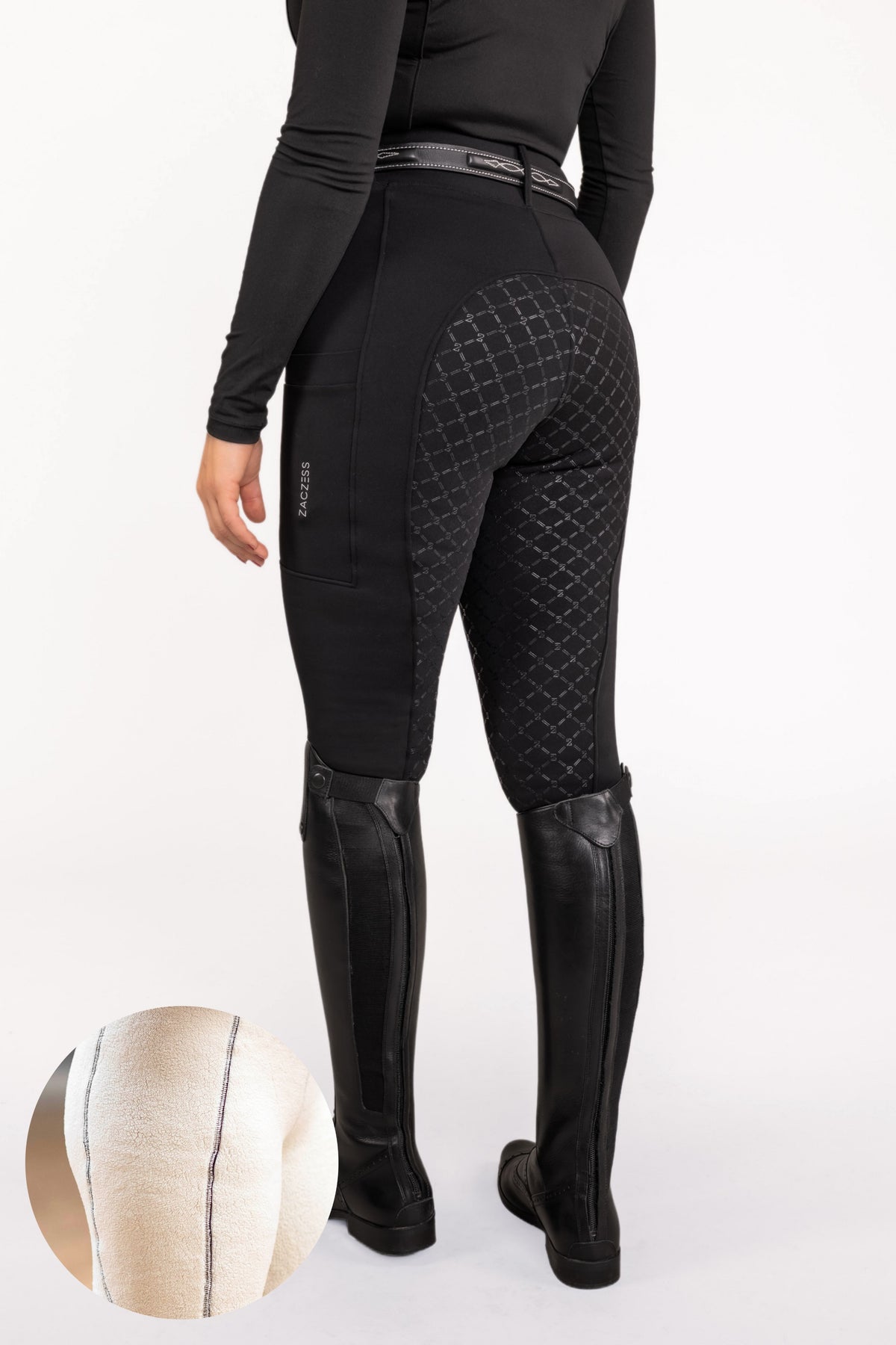 Teddy Winter Leggings Black