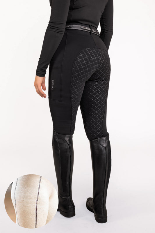 Teddy Winter Leggings Black