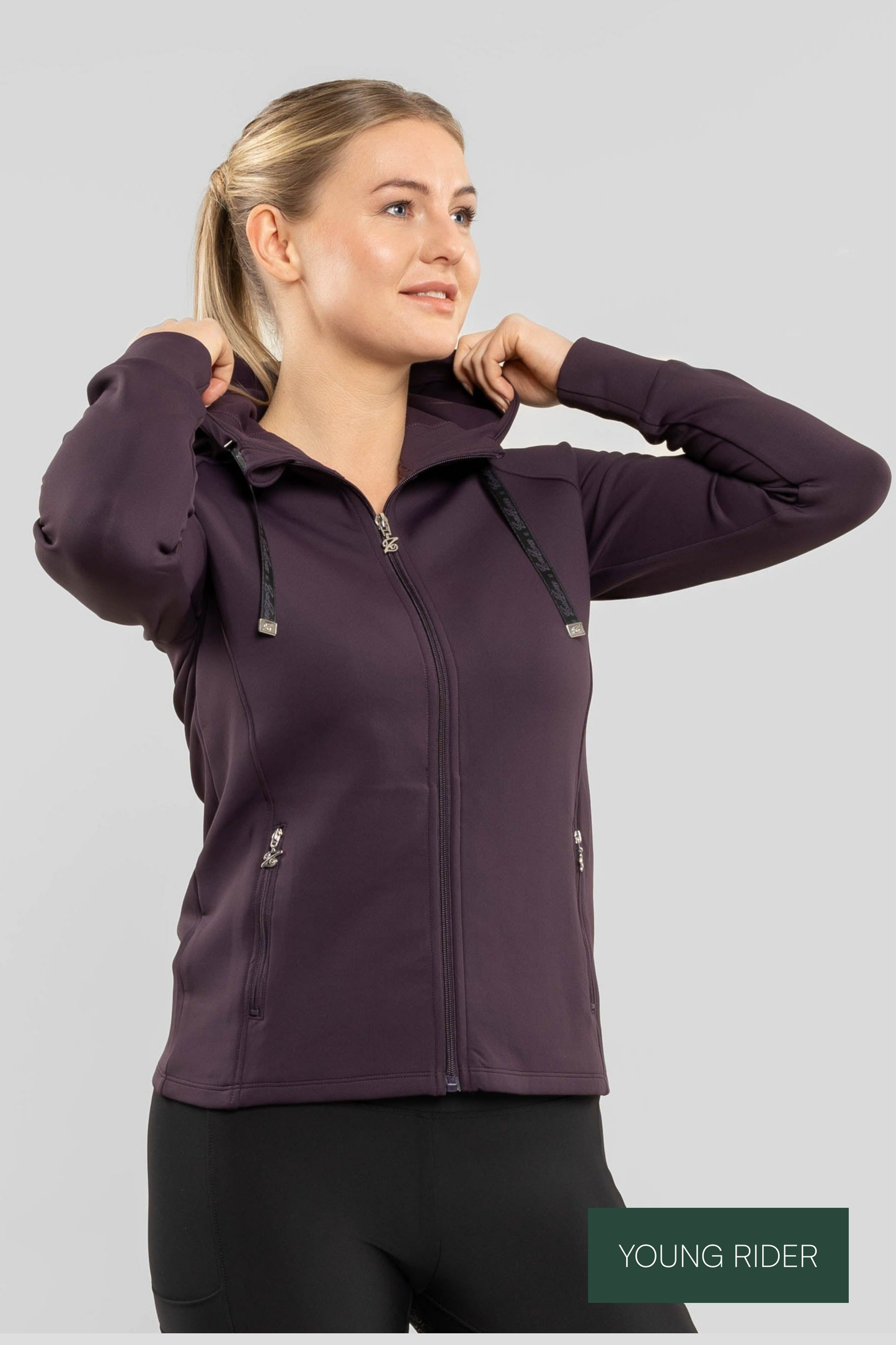 YR - Brooklyn Plum Hoodie