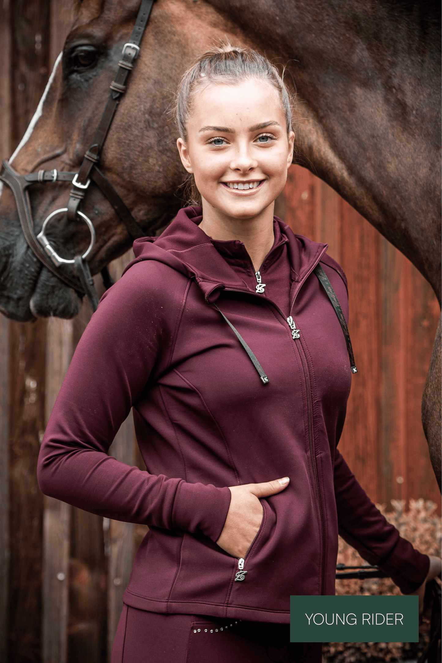 YR - Brooklyn Bordeaux Hoodie