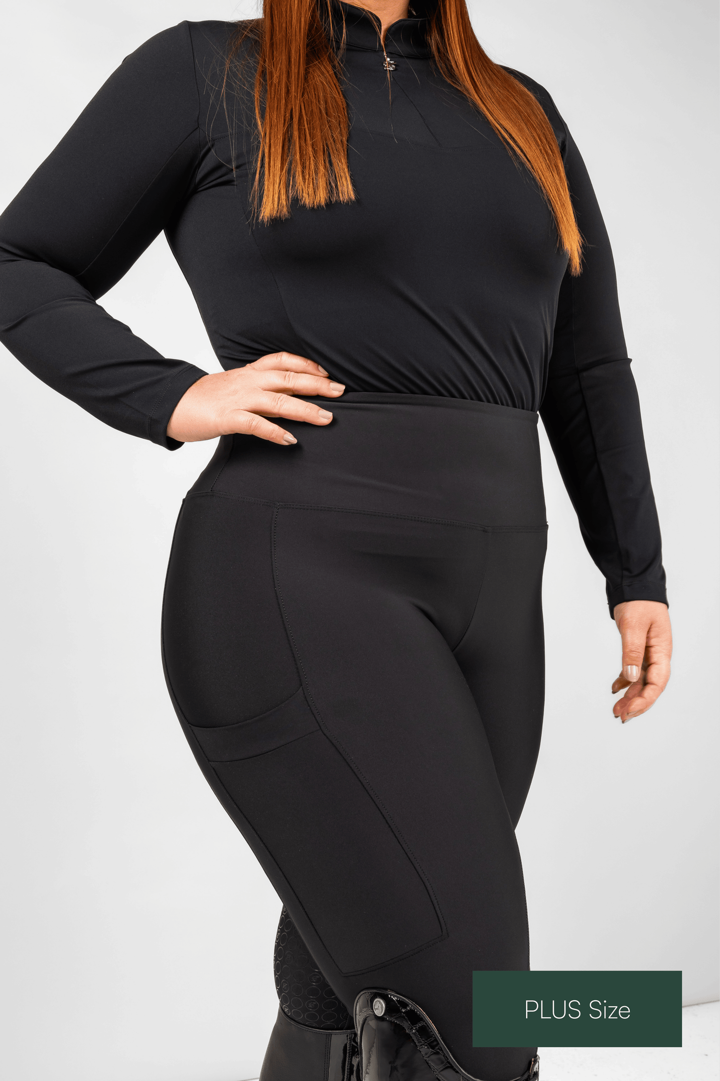 PLUS - Ohio Black Leggings