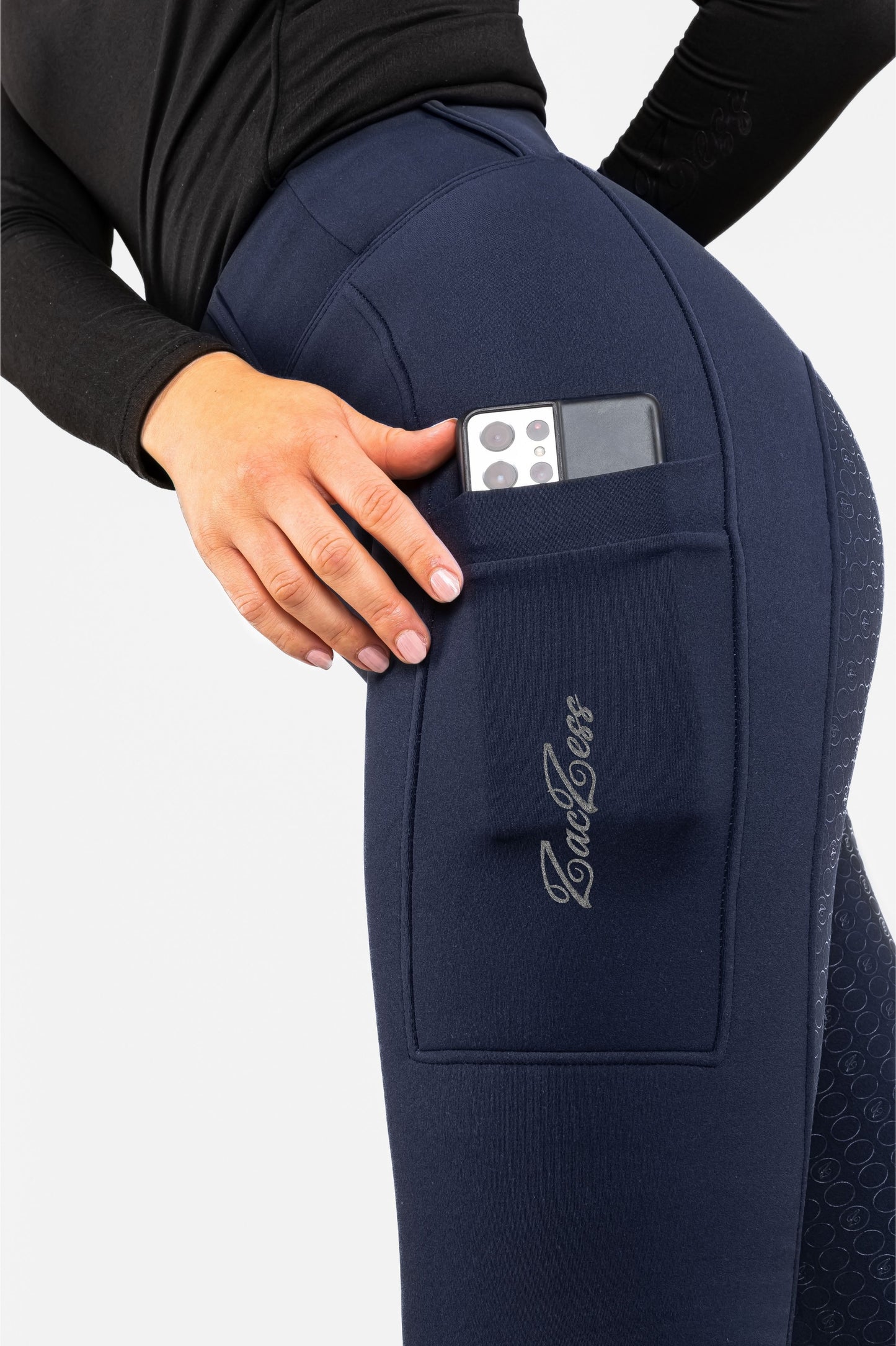 Teddy Winter Leggings Blue